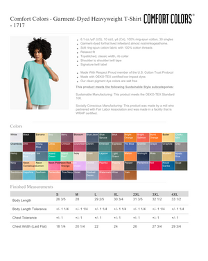 Comfort Colors.