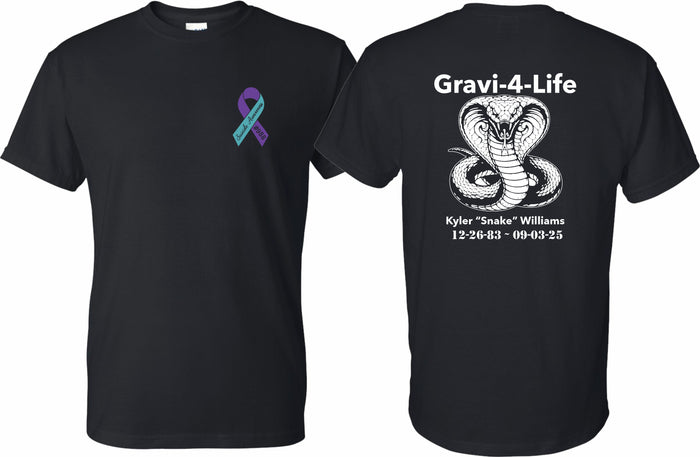 Kyler "Snake" Williams Memorial Shirt-Design 1