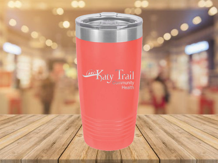 Polar Camel 20 oz. Ringneck Vacuum Insulated Tumbler w/Clear Lid- (LASER ENGRAVED)